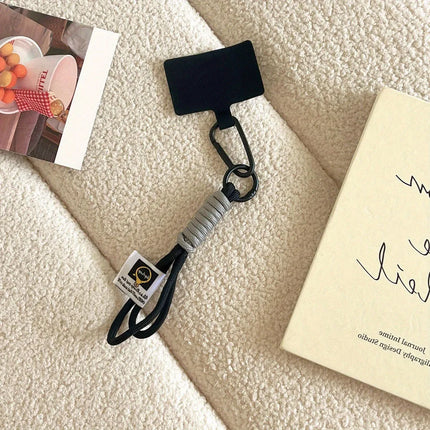 Zhejiang CN Color Matching Phone Lanyard With Keychain by zapcart