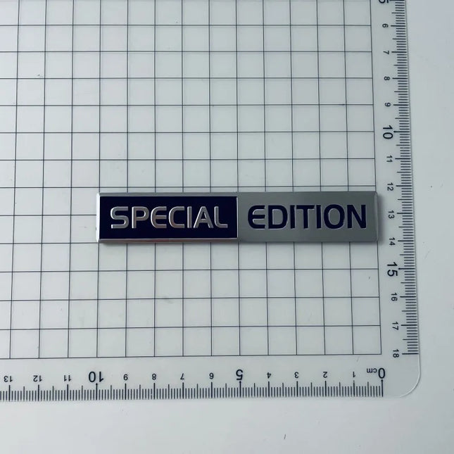 YesPlease 3D Metal Limited Edition Car Emblem Sticker by zapcart