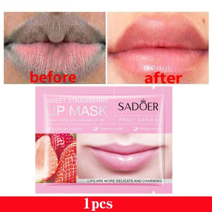 PWYUMAN Lip Brightening Balm For Women Pink Exfoliant