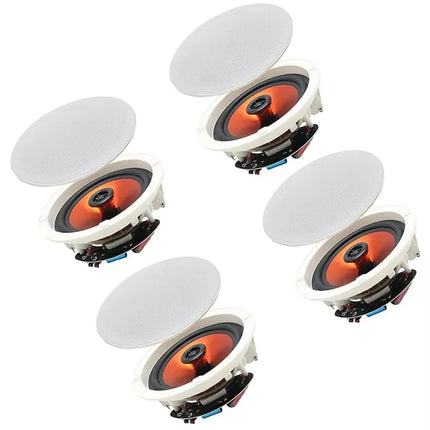 Herdio Bluetooth Ceiling Speakers 6.5 Inch For Home Theater by zapcart
