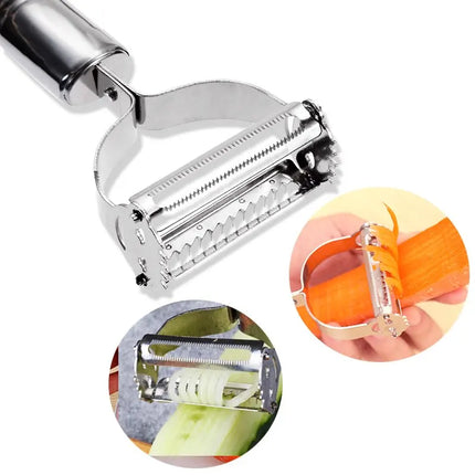 Stainless Steel Potato Grater And Julienne Peeler For Home by zapcart