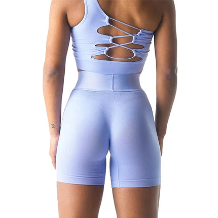TKITKCN Sport Seamless Shorts For Women Breathable Hip Lift by zapcart