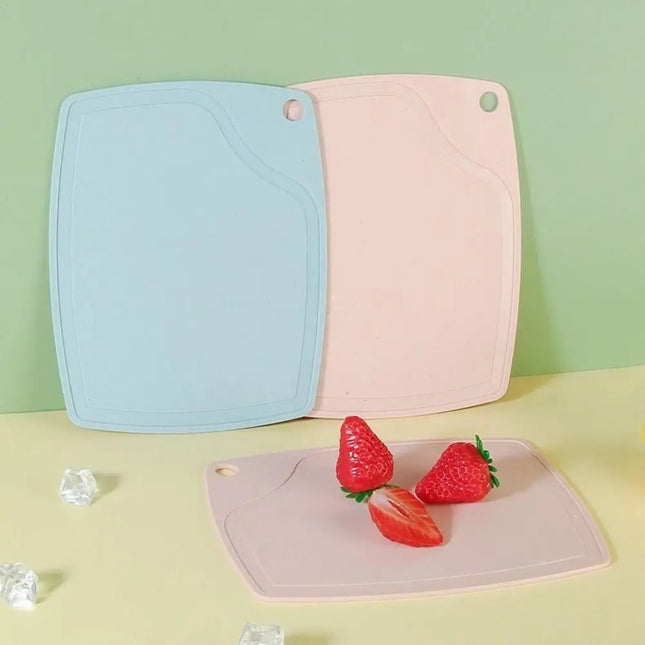 Choice Plastic Cutting Board With Home Hanger Anti Mold by zapcart
