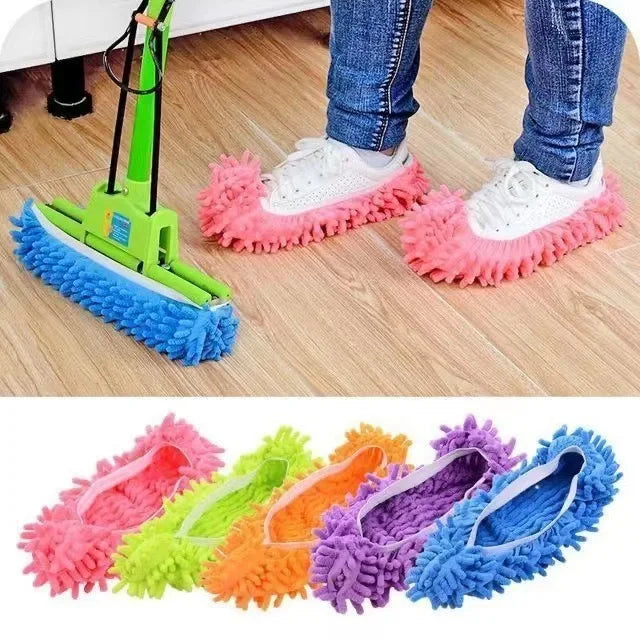ZhejiangChoice Floor Dust Cleaning Slippers Microfiber Home by zapcart