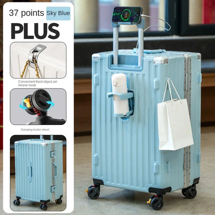 Jiangxi Unisex Large Capacity USB Charging Premium Luggage by zapcart