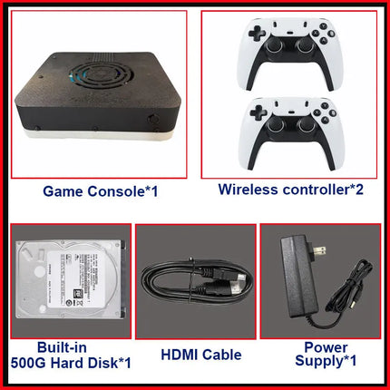 Super Console X3 Plug and Play Gamers TV Console 70k Games by zapcart