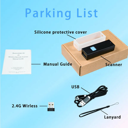YuNew 3 In 1 Compact Wireless Barcode Scanner For Home Office by zapcart