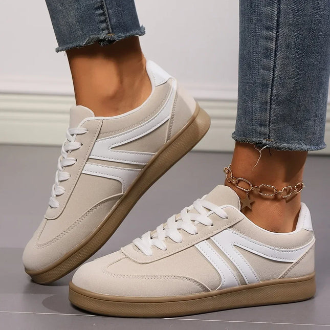 ZHUOFU Women Sneakers Luxury Flat Loafers Comfortable by zapcart