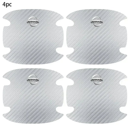 Nissan Carbon Fiber Door Bowl Handle Sticker For Owners by zapcart