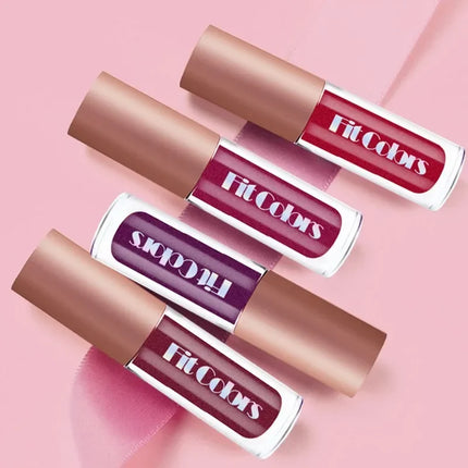 Metallic Lip Gloss Kit Waterproof Glitter Hydration Unisex by zapcart