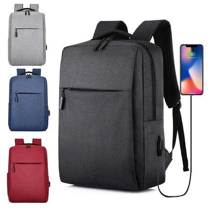 HebeiChoice USB Rechargeable Laptop Backpack For Pros by zapcart