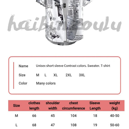 HaibinzuLu Men Short Sleeve Print Shirt Beachwear Essential by zapcart