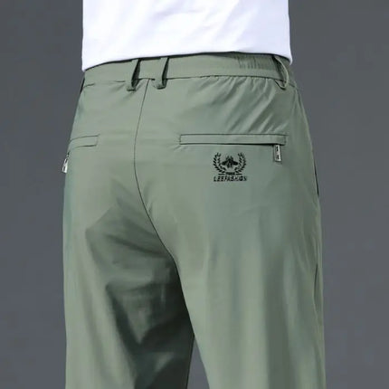 Lce Silk Pants Men Guangdong CN Summer Quick Dry Casual by zapcart