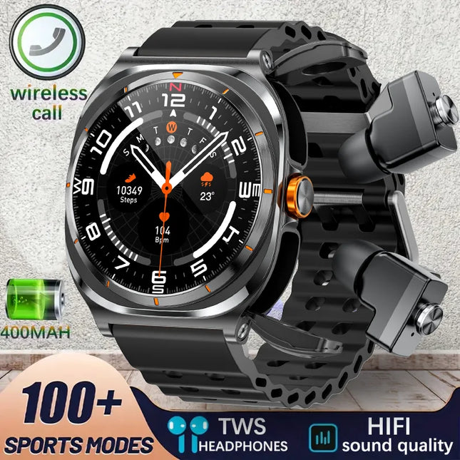 Wireless Smartwatch And TWS Earphones For Fitness Tracking by zapcart