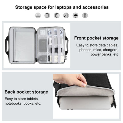 Haweel Unisex Crossbody Laptop Bag 13 16 Inch Waterproof by zapcart