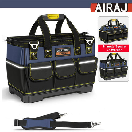 AIRAJ Tool Bag Electrician Instrumentation Work Bag Organizer Wrench Set Storage Tool Bags Professional Heavy Duty Tool Bag Belt by zapcart