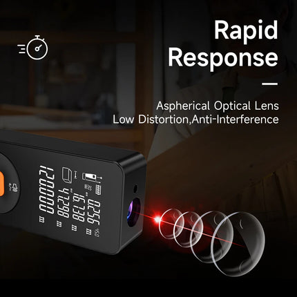 Aicevoos Rechargeable Laser Rangefinder Pro Builders 120m by zapcart