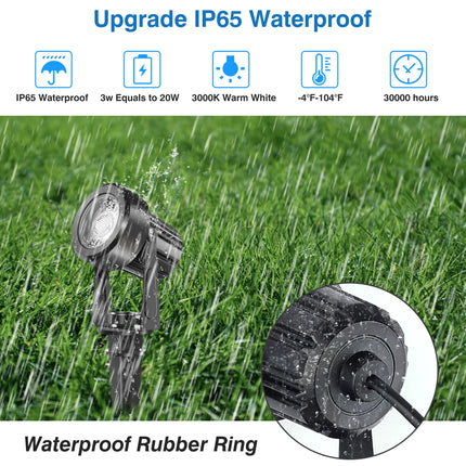 Tsunrise Low Voltage Landscape Lighting Garden Paths by zapcart