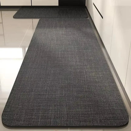 Facaishu Kitchen Floor Mat PVC Waterproof Non Slip Home Use by zapcart