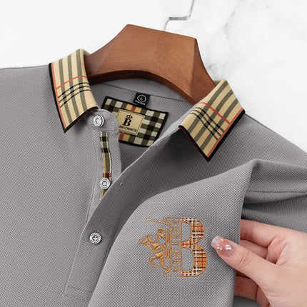 CN Jiangxi Mens Polo Shirt Luxury Embroidered Anti Wrinkle by zapcart