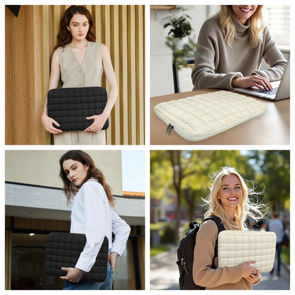 Puffy Laptop Sleeve ValueWin 11-15.6 Inch Quilted Unisex by zapcart