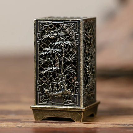 LWLYBH Vertical Alloy Incense Burner Lasting Fragrance Home by zapcart