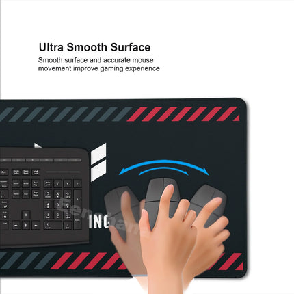 Eenehana Black Gaming Mouse Pad Non Slip XXL For Gamers by zapcart
