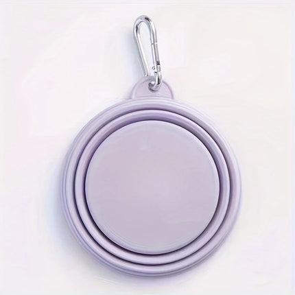 Choice Hanging Dog Travel Folding Silicone Bowl Portable by zapcart