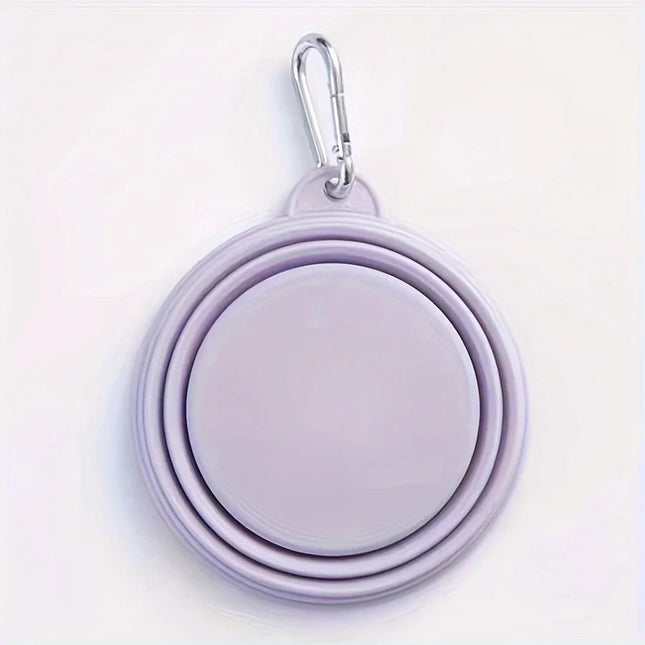 Choice Hanging Dog Travel Folding Silicone Bowl Portable by zapcart