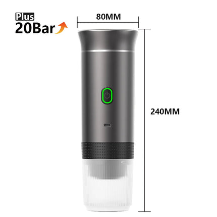 Portable Wireless Electric Espresso Coffee Machine For Travel by zapcart