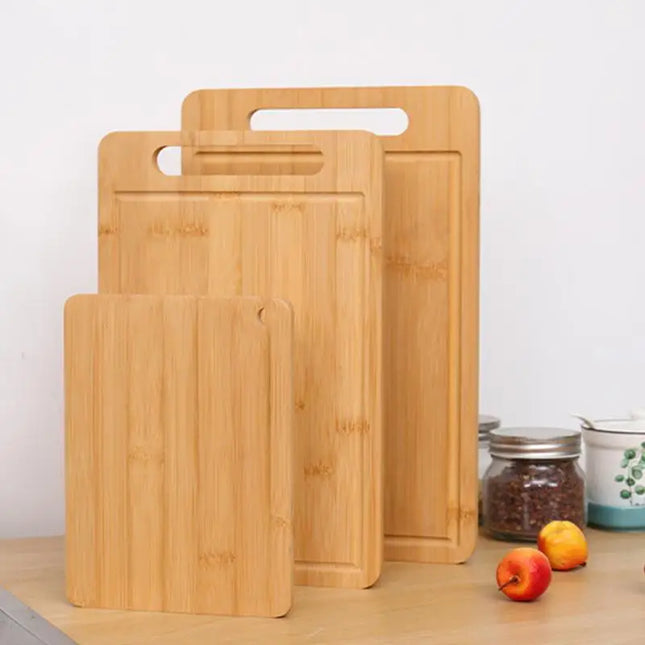 Hign-concerned Bamboo Cutting Board Double-Sided Home Cooks by zapcart