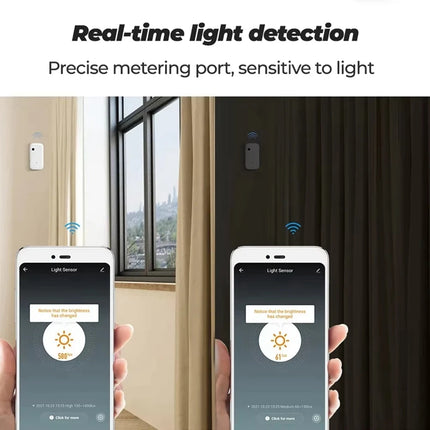 BAJEAL Tuya WiFi Light Sensor for Smart Home Enthusiasts by zapcart