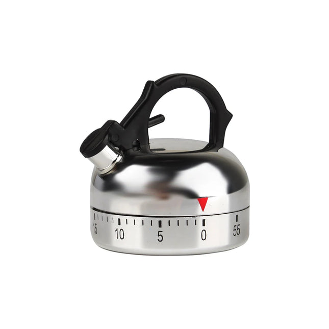 Wymect Kettle Shaped Mechanical Kitchen Timer 60 Min Cooks by zapcart