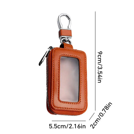Choice Durable Leather Car Key Case Protector for Auto Key Fob