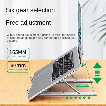 Xummen Aluminum Laptop Holder Non Slip For Students Stand by zapcart