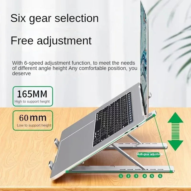 Xummen Aluminum Laptop Holder Non Slip For Students Stand by zapcart
