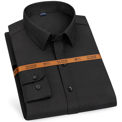 CN Zhejiang Mens Slim Fit Dress Shirt LongSleeve Breathable by zapcart