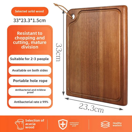 Choice Solid Wood Cutting Board Antibacterial Mildew-Proof by zapcart