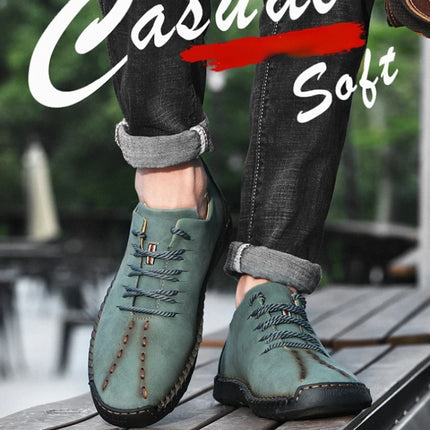 COZOK Handmade Leather Shoes For Men Comfortable Casual by zapcart