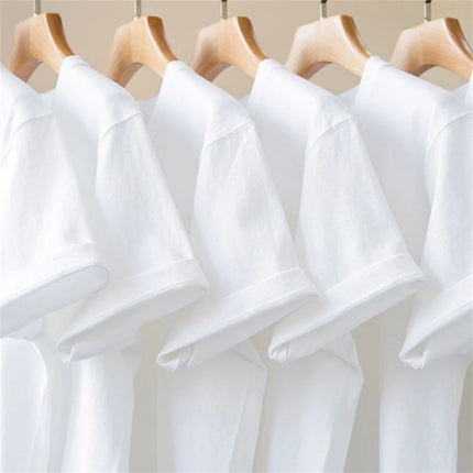ZHUOFUCN Summer Cotton T Shirt For Men Women O Neck by zapcart