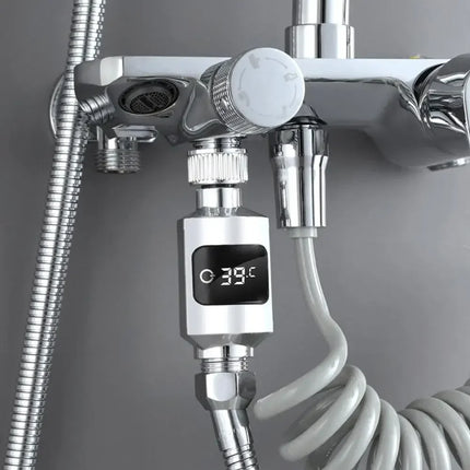 Choice Shower Head Temperature Monitor LED Readout For Home by zapcart