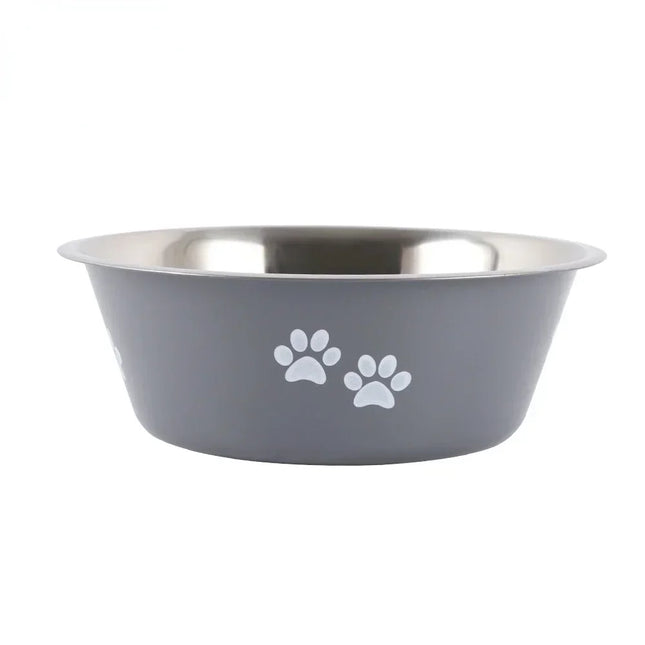 Boussac Elevated Stainless Steel Dog Bowls For Medium Dogs by zapcart