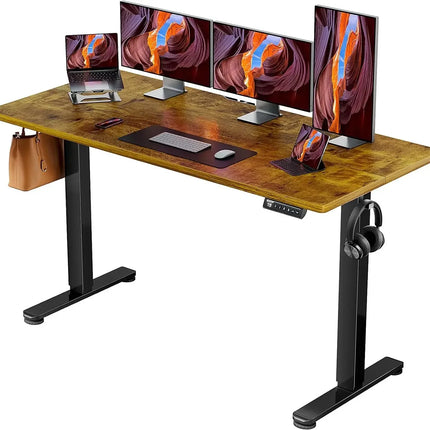 Electric Height Adjustable Standing Desk Home Office By Hign by zapcart