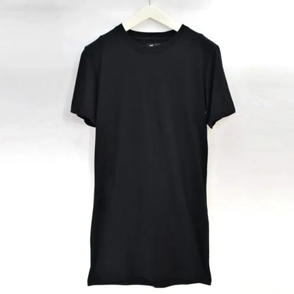 MRMTCN Mens Extra Long Cotton Hip Hop T Shirt White by zapcart