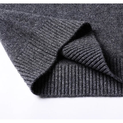 Choice Cashmere Cotton Blend Classic V Neck Men Pullover by zapcart