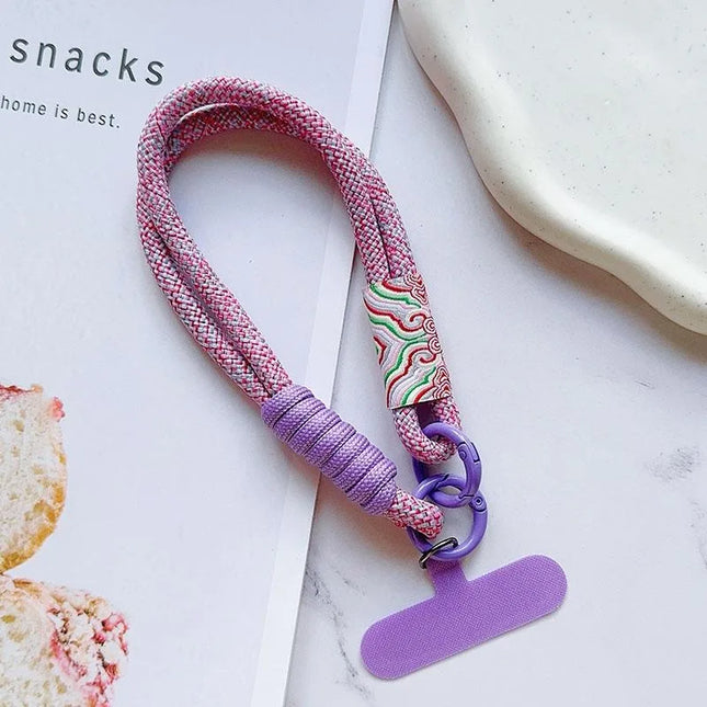 CN Retro Cell Phone Lanyard Strap Nylon Anti Lost Outdoor by zapcart