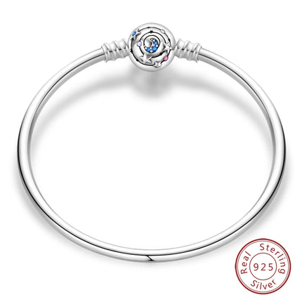IQMAC Original Sterling Silver 925 Charm Bracelet For Women by zapcart