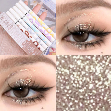 Glitter Eyeliner Pencil Long Lasting Waterproof Women by zapcart