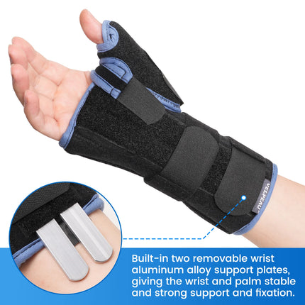 VELPEAU Wrist Splint Medical for Carpal Tunnel Pain, Tendonitis and Arthritis, Wrist Brace with Adjustable Thumb Support by zapcart