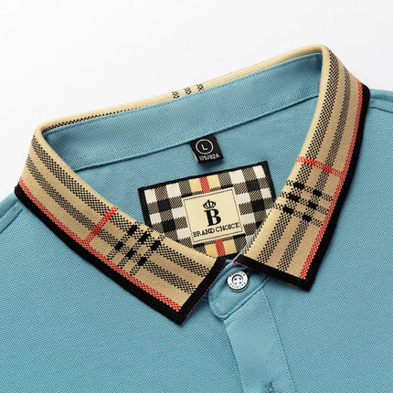 CN Jiangxi Mens Polo Shirt Luxury Embroidered Anti Wrinkle by zapcart